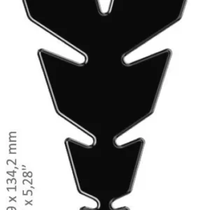 Tankskydd svart "slim"