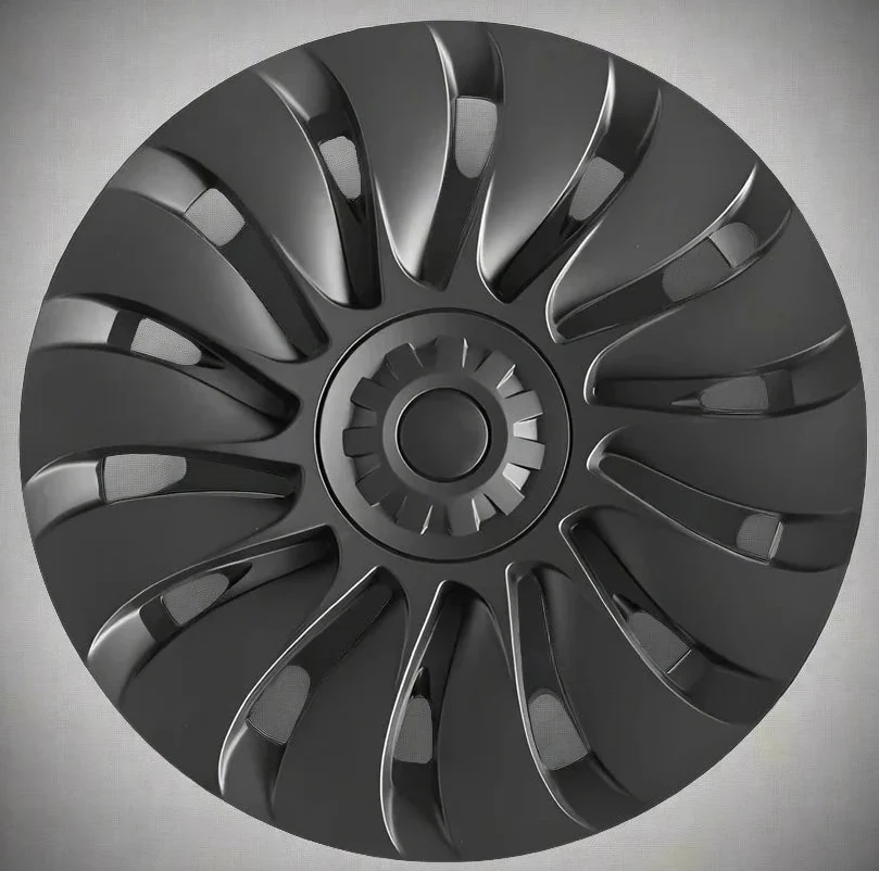 Tesla Model Y 19" Fulltäckande Storm-hjulkapslar - Gun Metal Grey