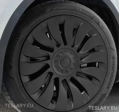 Tesla Model Y 19" Fulltäckande Storm-hjulkapslar - Gun Metal Grey