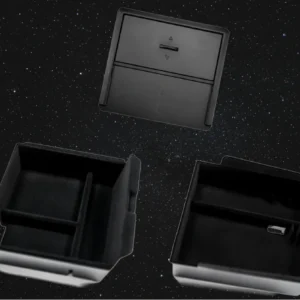 Tesla Model 3+ Highland Accessories 3 Pack Front & Bance Trays & Hidden Storage