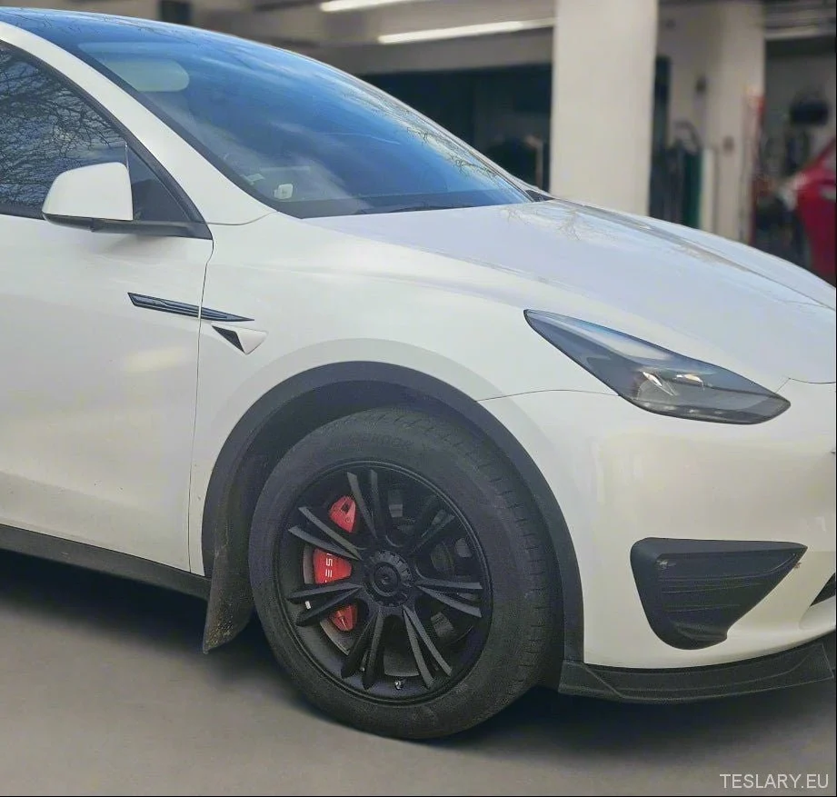 Tesla Model Y UNIK S14 19" Gemini-stil - Mattsvart