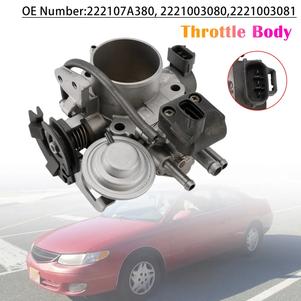 För Toyota Solara ACV20,MCV20,SXV20 1998.06-2002.12 Gasspjäll 22210-7A380