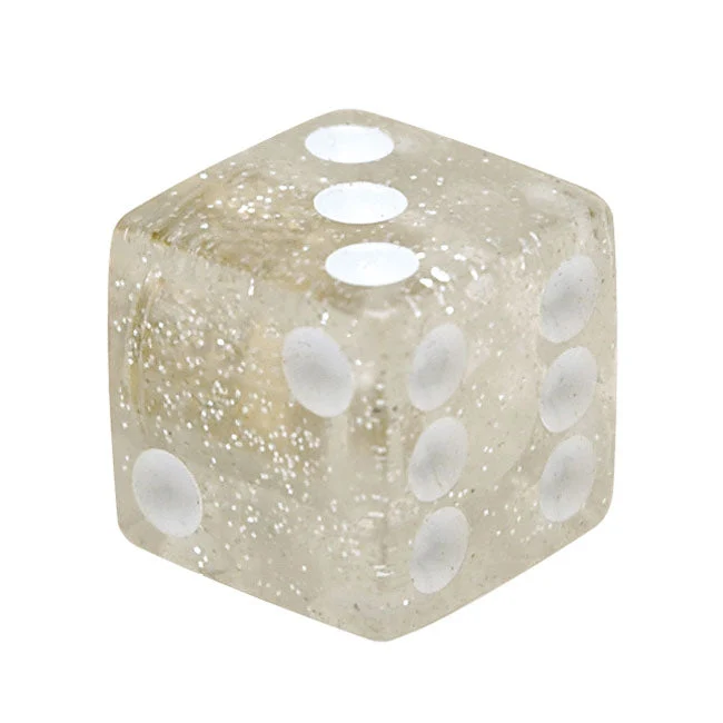 Trik Tropz Ventilhattar Dice Clear Glitter