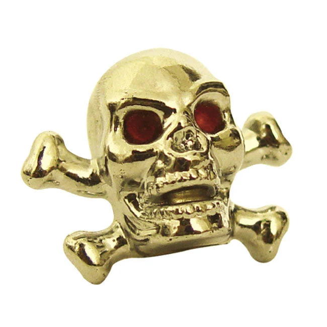 Trik Tropz Ventilhattar Skull Head Gold