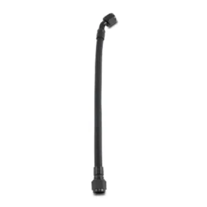 Vibrant 36in PTFE Hose Assy w/8AN Female Fittings Straight/45 Deg