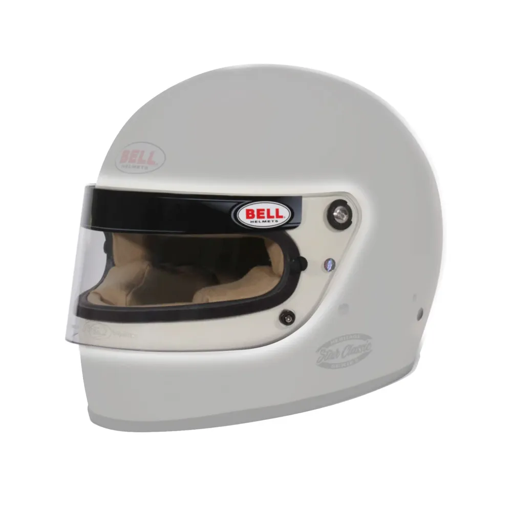 Visir Bell Star Classic 3 mm AS/AF Klart