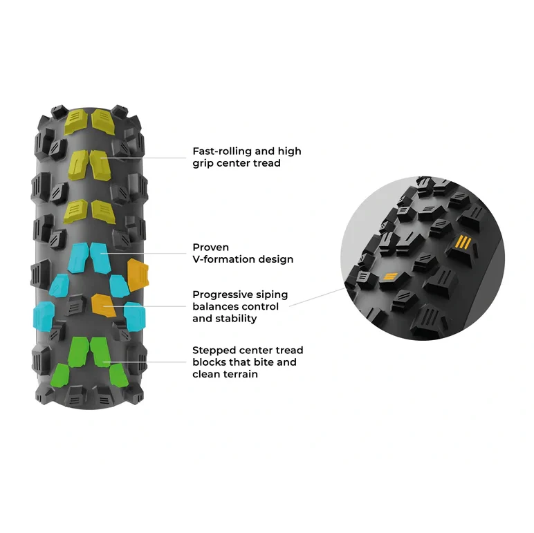 VITTORIA AGARRO TRAIL 29x2.40 4C Graphene 2.0 Tubeless Ready Soft Beige däck