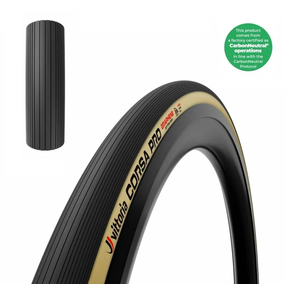 VITTORIA CORSA PRO WIDE Graphene G2.0 700c Tubeless Ready Beige däck