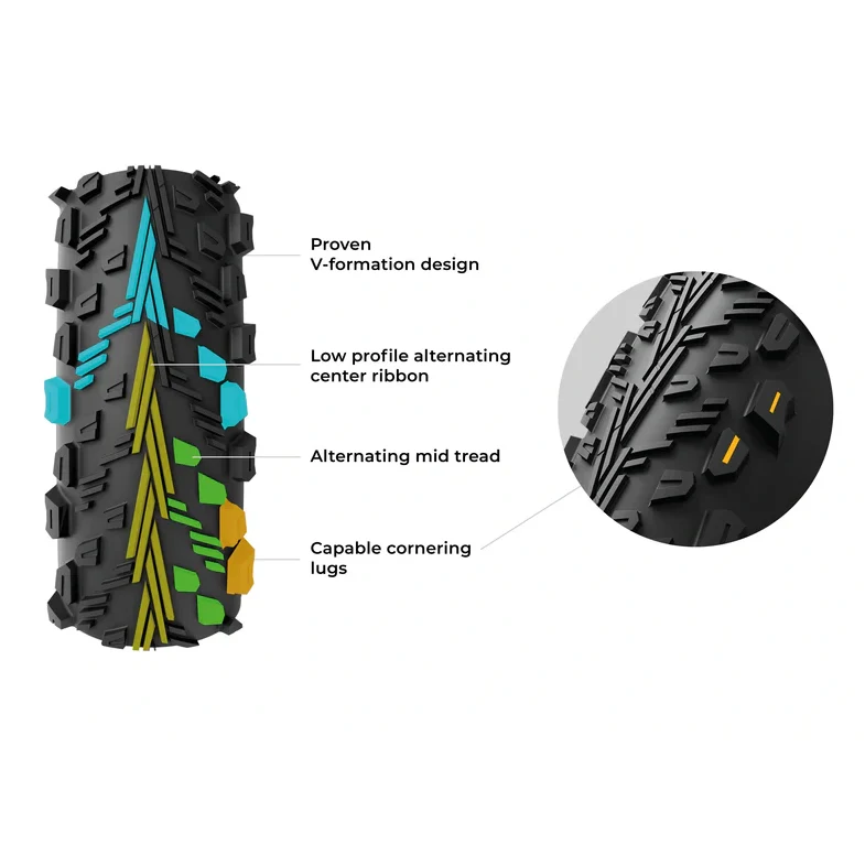 VITTORIA PEYOTE XC TRAIL 29x2.40 Graphene 4C Tubeless Ready Soft Black-däck