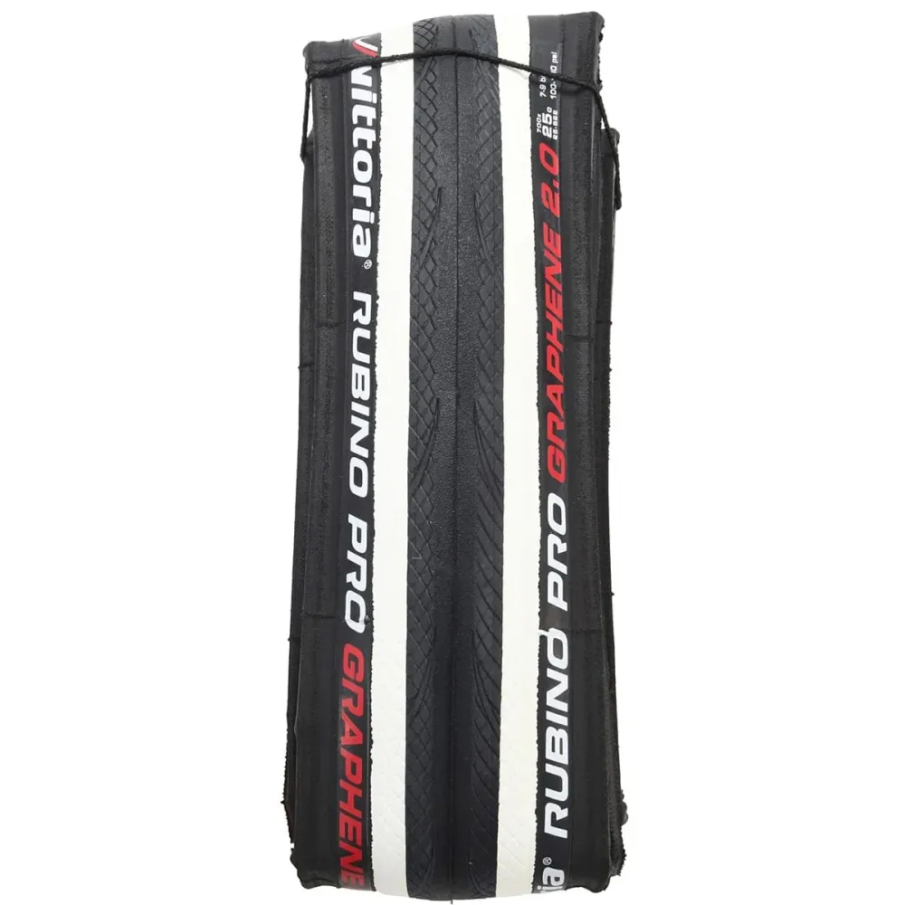 VITTORIA RUBINO PRO Graphene G2.0 700c TubeType White däck