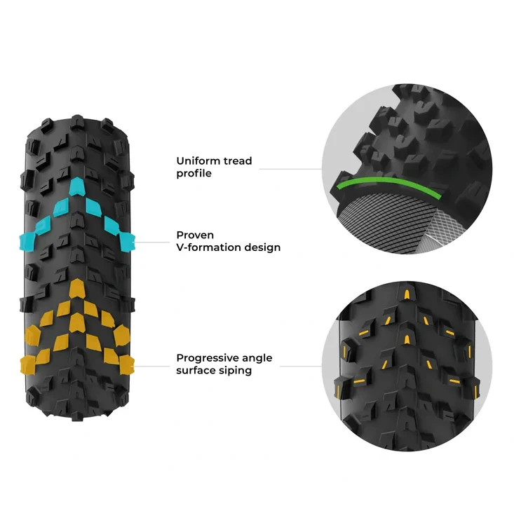VITTORIA TERRENO T60 MIXED Gravel Endurance 700x40c Tubeless Ready Soft Brown-däck