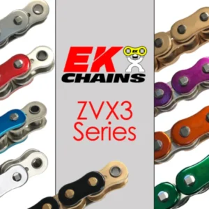Vortex Racing EK 520 ZVX3 Rivet Master 120 Links- Metallic Purple