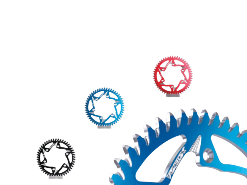 Vortex Racing Aluminum Rear Sprocket 525 47 Tooth- Black