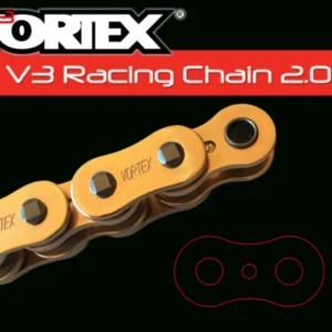 Vortex Racing V3 2.0 Chain 520SX3-116- Gold