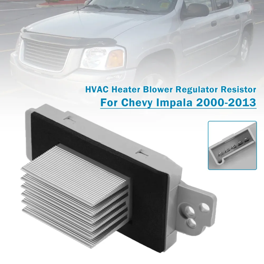 VVS-värmare fläktregulatormotstånd 1581773 för Chevy Impala 2000-2013