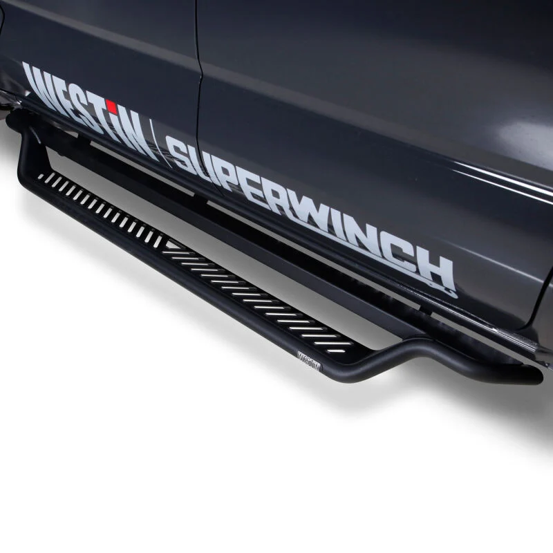 Westin 24-26 Toyota Tacoma DC Outlaw Drop Running Boards - Tex. Blk