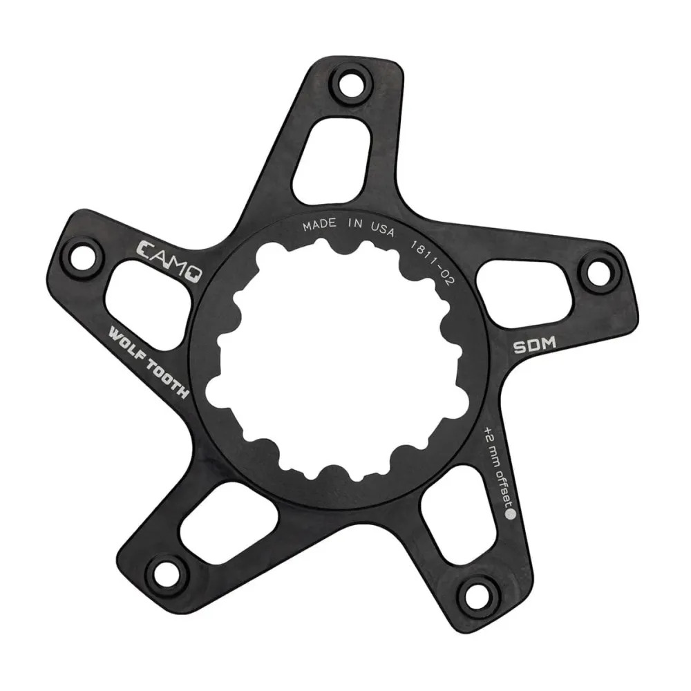 WOLF TOOTH CAMO P2 Sram Offset 4mm Svart vevparti stjärna