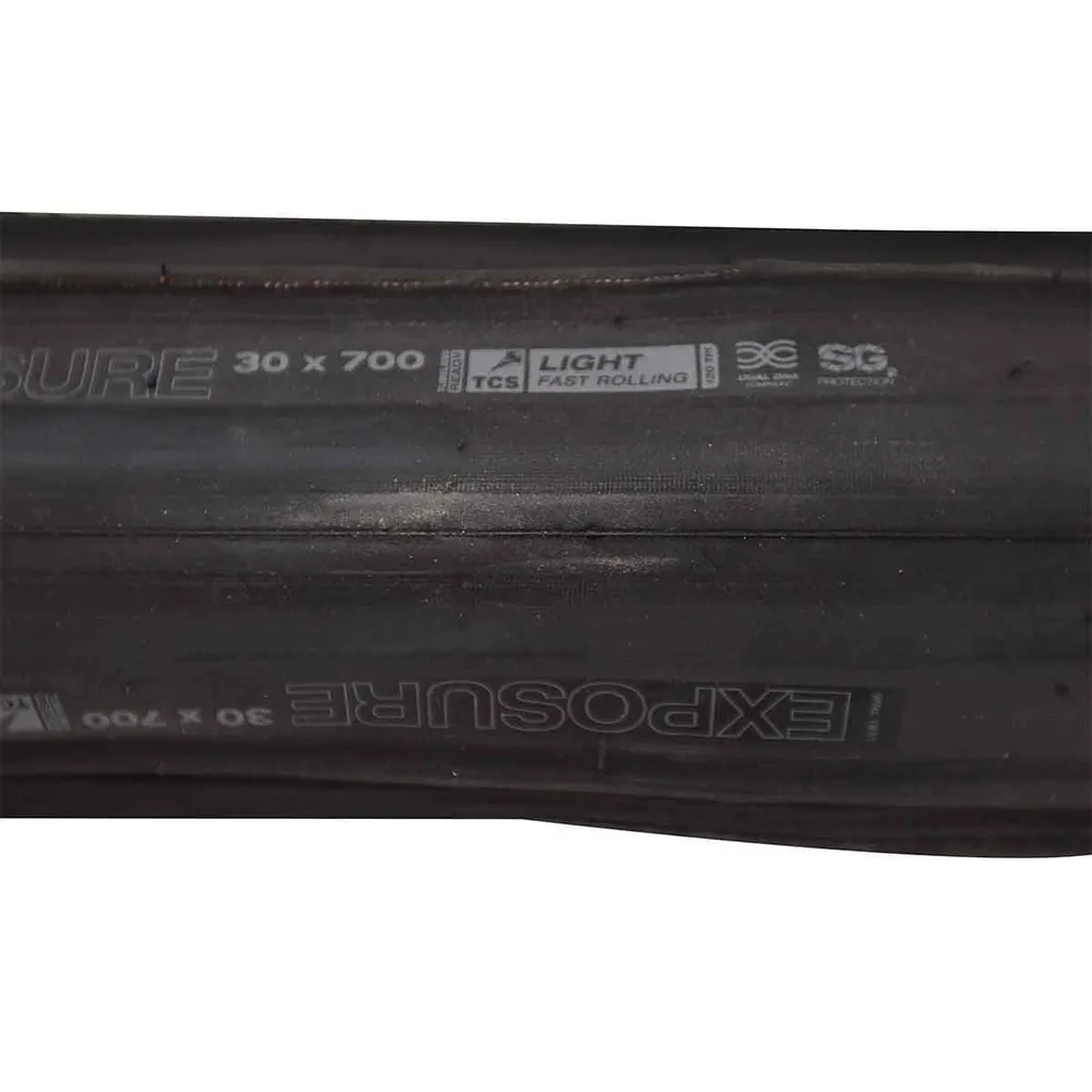 WTB EXPOSURE TCS LIGHT FAST ROLLING DUAL DNA SG2 700x30c Tubeless Ready-däck Svart