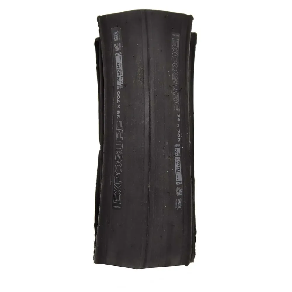 WTB EXPOSURE TCS LIGHT FAST ROLLING DUAL DNA SG2 700x36c Tubeless Ready-däck Svart