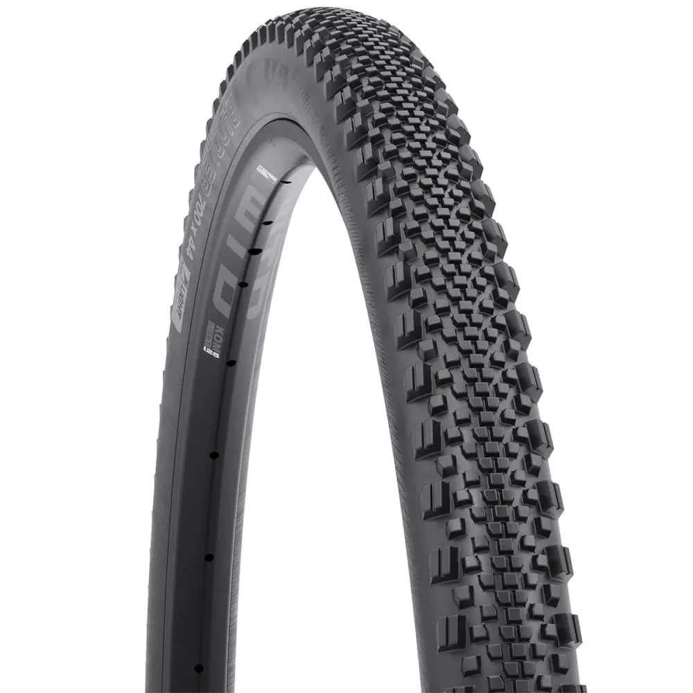 WTB RADDLER TCS LIGHT FAST ROLLING DUAL DNA SG2 700x44c Tubeless Ready Förstärkt svart däck