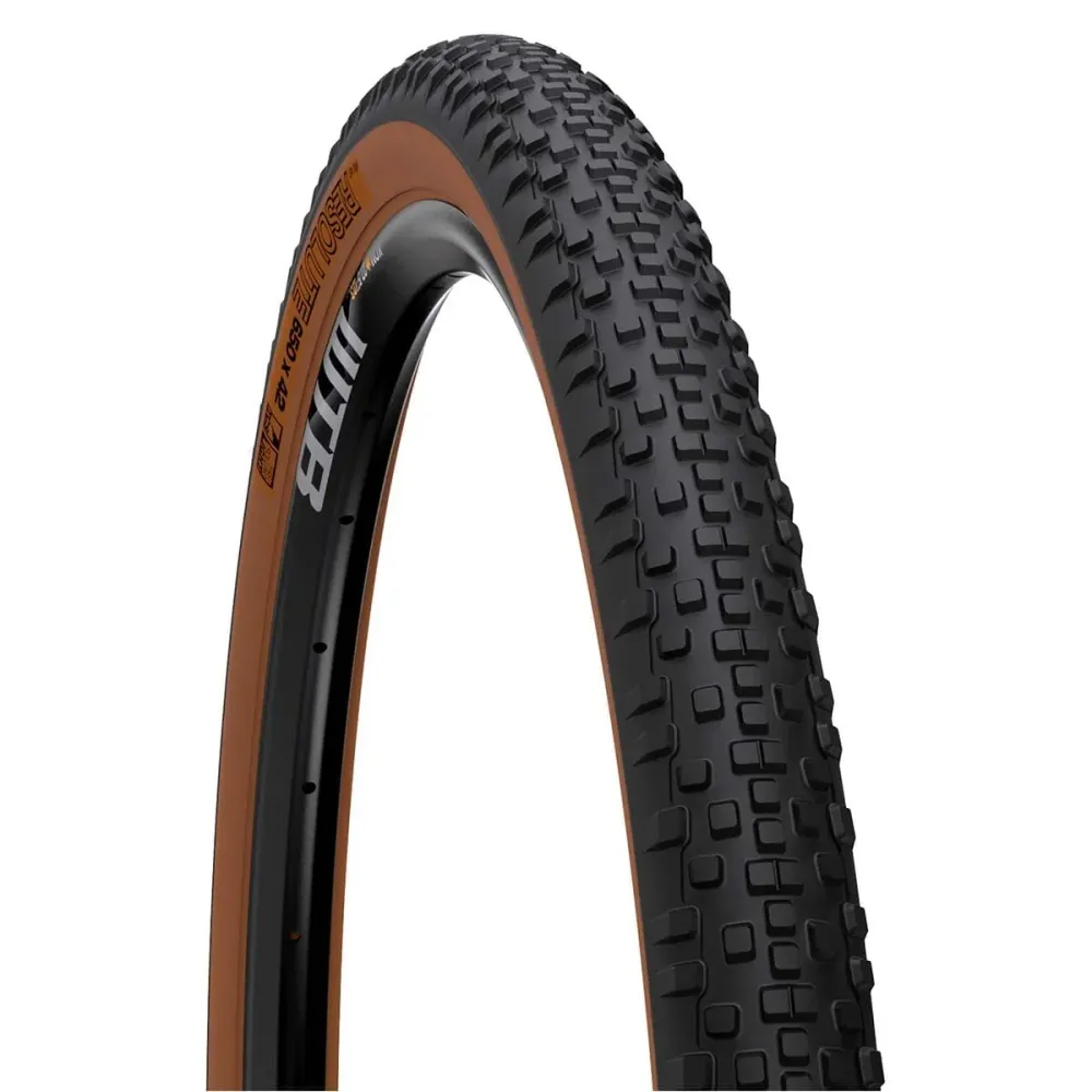 WTB RESOLUTE TCS LIGHT FAST ROLLING DUAL DNA SG2 60tpi 700x42c Tubeless Ready Beige däck