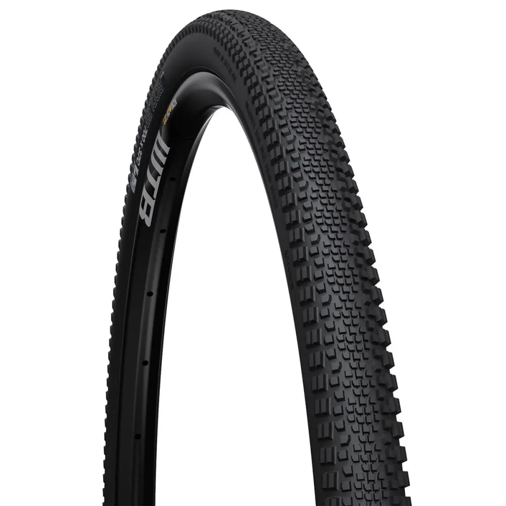 WTB RIDDLER TCS LIGHT FAST ROLLING DUAL DNA 700x37c Tubeless Ready-däck Svart