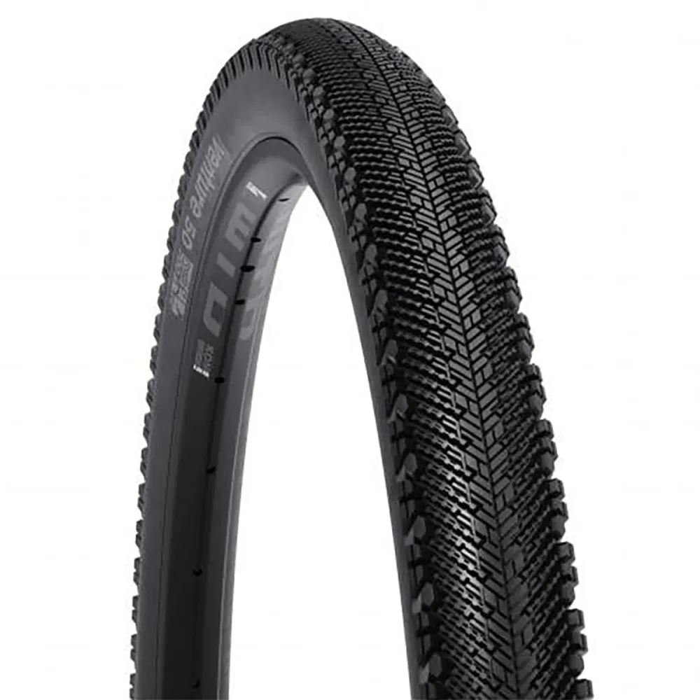 WTB VENTURE TCS LIGHT FAST ROLLING DUAL DNA SG2 700x50c Tubeless Ready Förstärkt svart däck