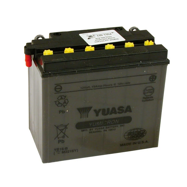 Yuasa Yumicron 12V Blybatteri 19Ah 215CCA