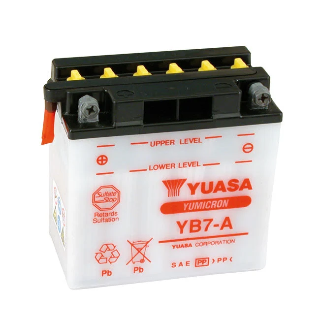 Yuasa Yumicron 12V Blybatteri 7Ah 105CCA