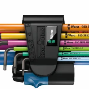 950/9 Insexnycklar Multicolour HF hållarfunktion