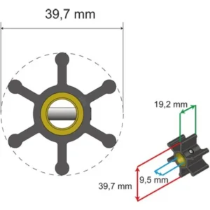 Albinus, Premium Impeller, 003-01-06
