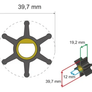 Albinus, Premium Impeller, 004-01-06