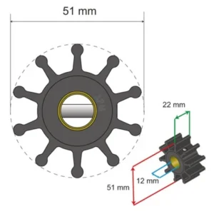 Albinus, Premium Impeller pn 06-01-011