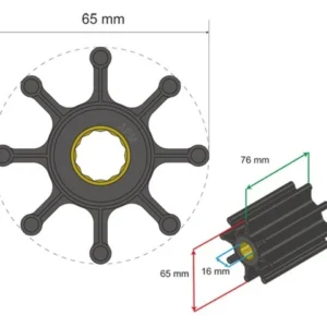 Albinus, Premium impeller, 06-02-024 (1 st.)
