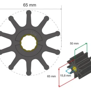 Albinus, Premium impeller, Sverige (1 st), 06-02-023