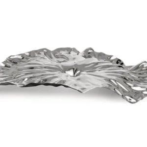 Alessi Dekorativbricka LOTUS 45 cm, rostfritt stål