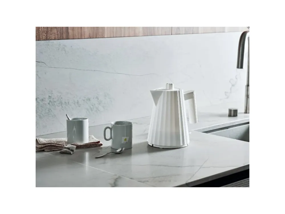 Alessi Elektrisk vattenkokare PLISSE 1,7 l, vit