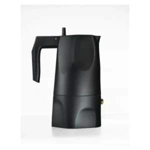 Alessi Espressobryggare för spishäll OSSIDIANA 150 ml, svart