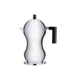 Alessi Espressobryggare för spishäll PULCINA 70 ml, svart handtag