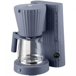 Alessi Kaffebryggare PLISSÉ 1,5 l, grå