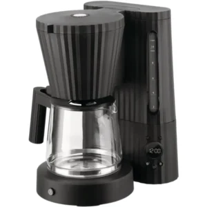 Alessi Kaffebryggare PLISSÉ 1,5 l, svart