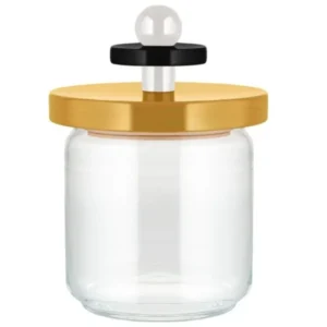 Alessi Köksförvaringsburk 100 COLLECTION, 750 ml, gul, glas