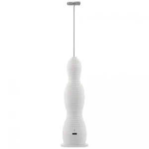 Alessi Mjölkskummare PULCINA, vit
