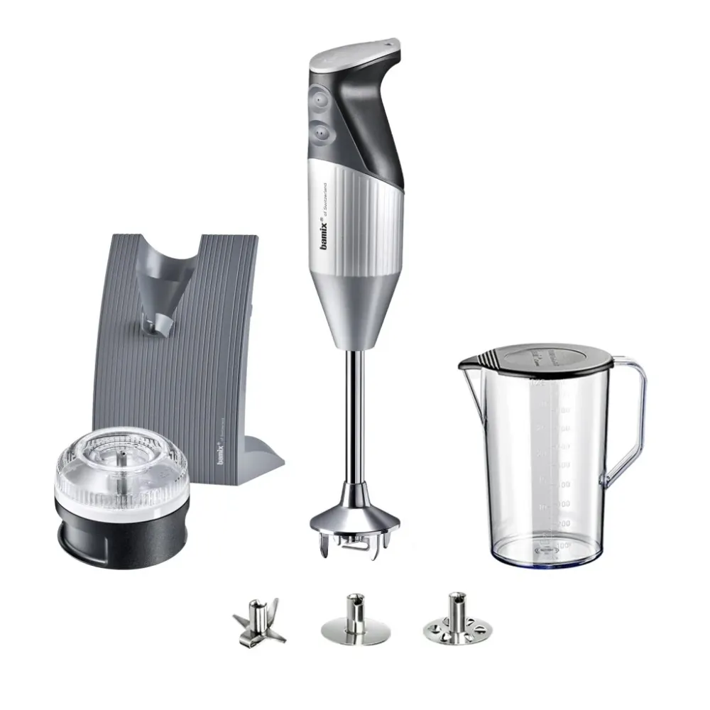 bamix Stavmixer SWISSLINE 200 W, typ D, silver