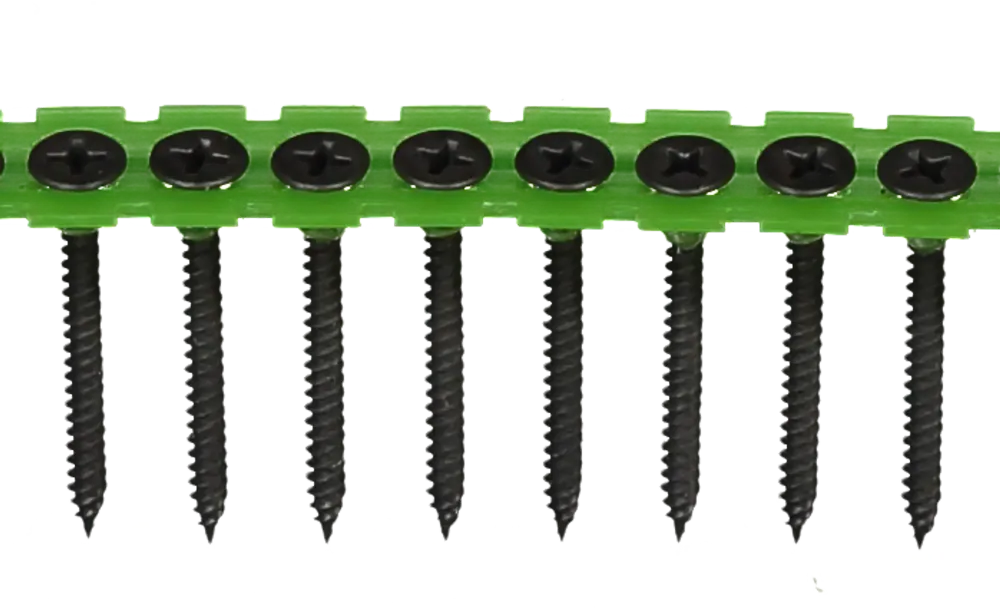 BANDAD GIPSSKRUV FÖR STÅLREGEL 3,5X41MM FOSFATERAD 1000ST