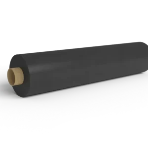 BASTUFOLIE 1200X0,08 25M SVART