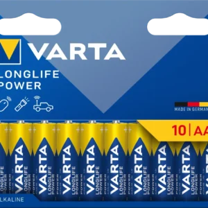 BATTERI AA VARTA LONGLIFE POWER LR06 10-PACK