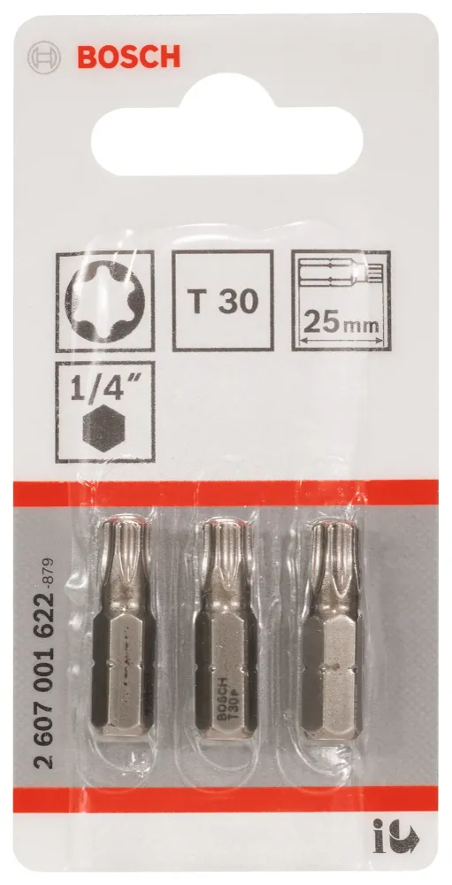 BITS T30 25MM 3ST