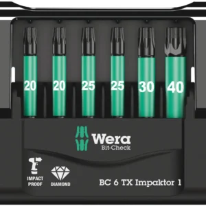 BITSSATS WERA BIT- CHECK TX IMP 1, 6 DELAR