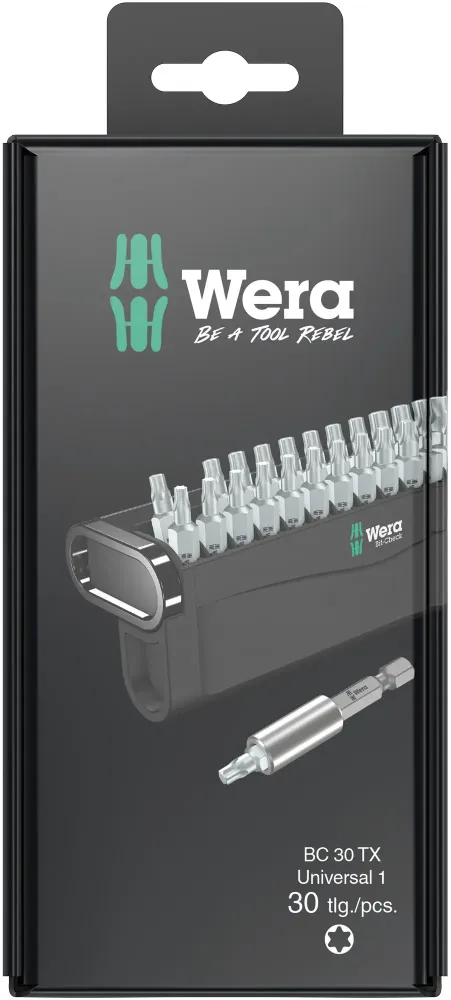 BITSSATS WERA BIT- CHECK TX UNI 1, 30 DELAR
